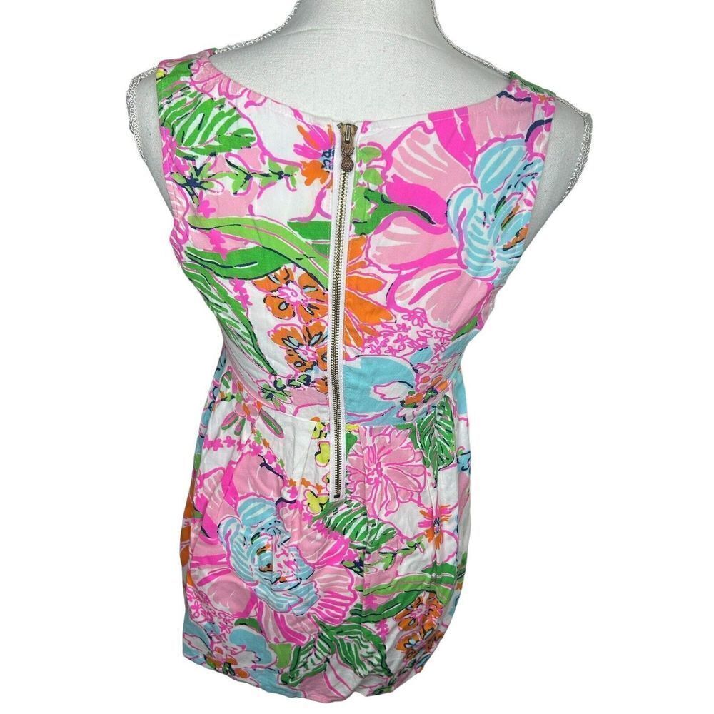 Lilly Pulitzer X Target Bright Floral Babydoll Top Size Small - Picture 3 of 6